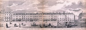 Panorama över London, 1849