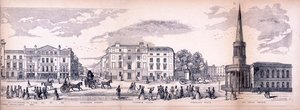 Panorama över London, 1849
