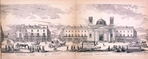 Panorama över London, 1849 av George C Leighton
