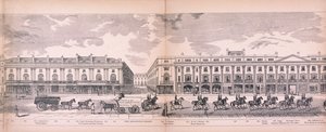 Panorama över London, 1849 av George C Leighton