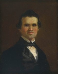 George Caleb Bingham självporträtt, ca. 1849-1850.