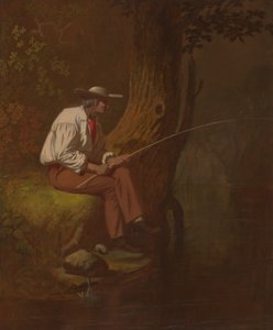 Mississippi Fisherman av George Caleb Bingham