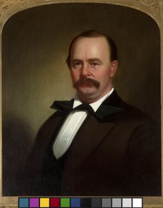 Porträtt av överste James Hervey Birch, Jr., ca 1878