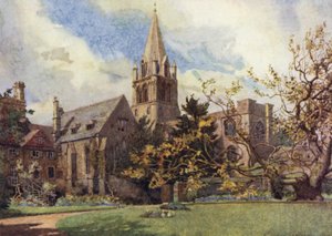 Oxford: Christ Church från en av Canon