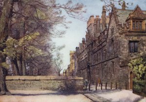 Oxford: Framsidan av St John