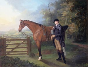 Porträtt av Sir Patrick Blake, MP, 1773 av George Carter