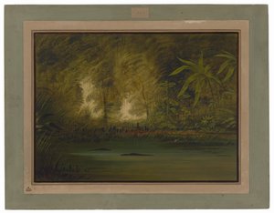 En lagun i övre Amazonas av George Catlin
