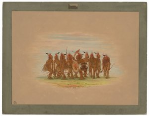 Rolig dans - Saukie av George Catlin