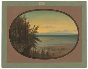 En indisk stege - Nayas indianer av George Catlin