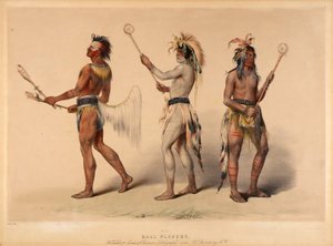 Bollspelare av George Catlin