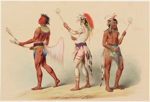 Bollspelare av George Catlin