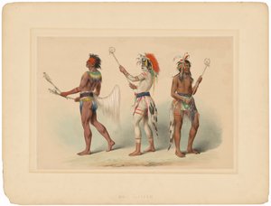 Bollspelare av George Catlin