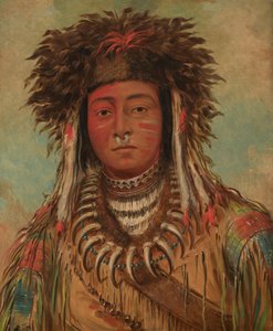 Pojkhövding - ojibwe av George Catlin