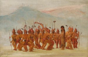 Dansa till Berdash av George Catlin