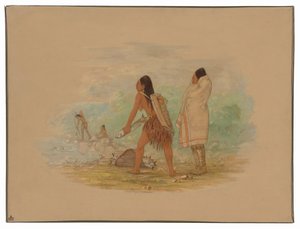 Flathead-indianer av George Catlin