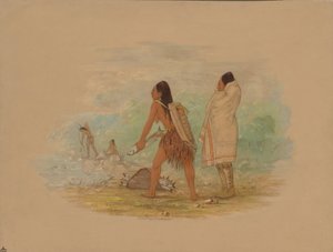Flathead-indianer, 1861. av George Catlin
