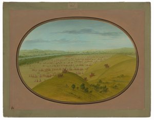 Fort sten av George Catlin