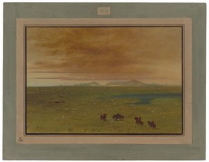 Great Washhouse, Pampa del Sacramento av George Catlin