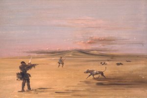 Grouse Shooting on the Missouri Prairies, 1837-1839. av George Catlin
