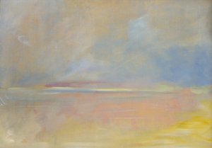 Landskapsbakgrund av George Catlin