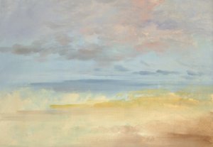 Landskapsbakgrund, 1846-1848. av George Catlin