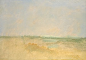 Landskapsbakgrund, 1846-1848. av George Catlin