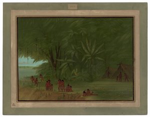 Mauhees läger av George Catlin