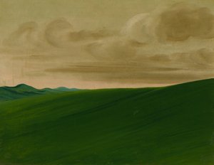 Nishnabottana Bluffs, Upper Missouri, 1832. av George Catlin