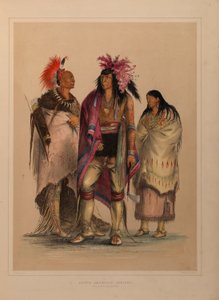 Nordamerikanska indianportföljen av George Catlin
