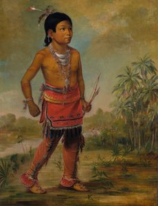 Osceola Nick-a-no-chee, en pojke av George Catlin