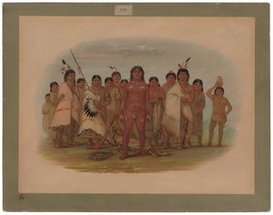 "Måla mig" - Apachee av George Catlin