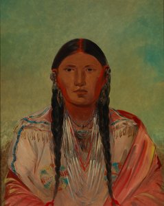 Ru-ton-wee-me, duva på vingen av George Catlin