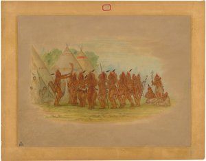 Slavdans - Saukie av George Catlin