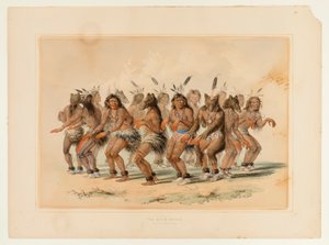 Björnens dans - nr 18 av George Catlin
