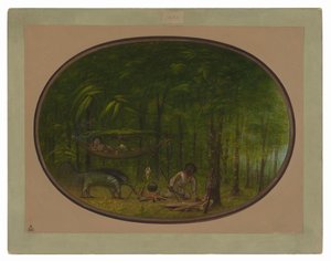 Den stora myrätaren av George Catlin