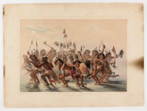 Skalpdansen av George Catlin