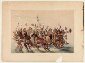 Skalpdansen av George Catlin