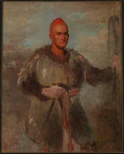 Theodore Burr Catlin, i indiandräkt av George Catlin