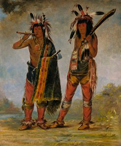 Två unga män av George Catlin