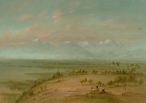 Utsikt över Pampa del Sacramento, 18541869. av George Catlin