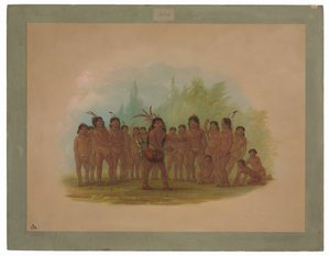 Zurumati indianer av George Catlin