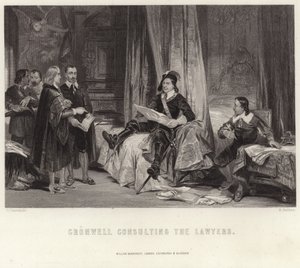 Cromwell konsulterar advokaterna av George Cattermole