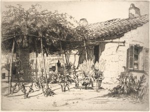 La Maison de la Blanchisseuse av George Charles Aid