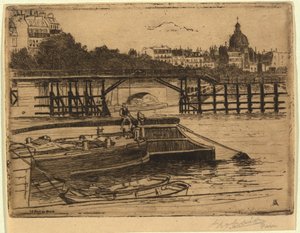 Träbron