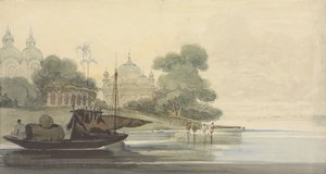 En flod på Ceylon av George Chinnery