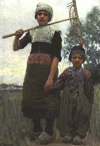 Little Haymakers, North Holland av George Clausen