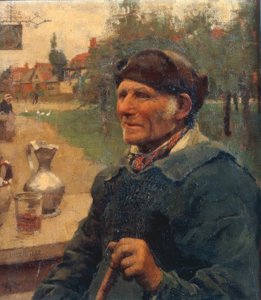 Byboaren av George Clausen