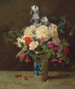 Vas med blommor, 1875.