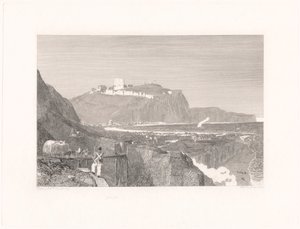 Dover från Shakespeares klippa av George Cooke