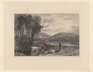 Lulworth Castle, Dorsetshire av George Cooke
